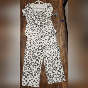 Bumble B Sweet Sexy Comfy Stretchy Swirly Sleepwear! Sz M NWT